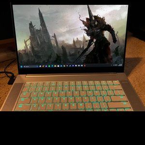 Razer blade labtop with extras